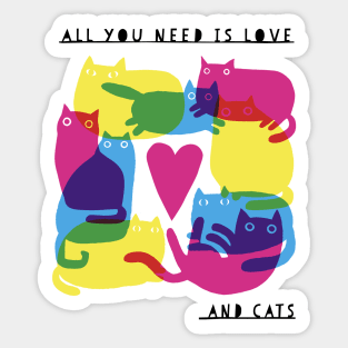 Cats Sticker